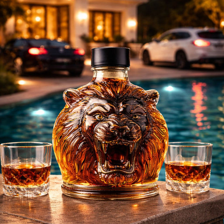 Whiskykaraffel – Løve-utgave