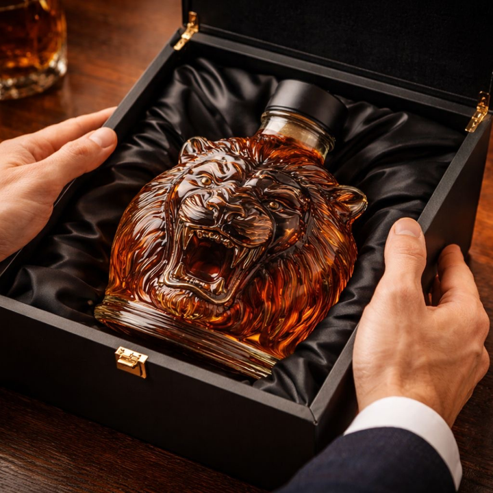 Whiskykaraffel – Løve-utgave