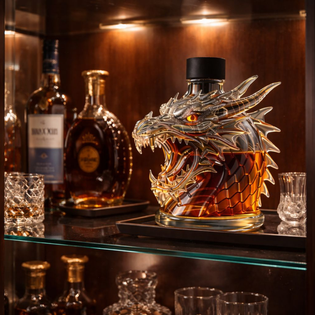 Whiskykaraffel – Drage-utgave