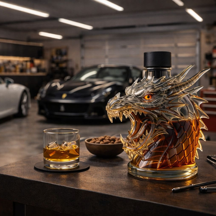 Whiskykaraffel – Drage-utgave