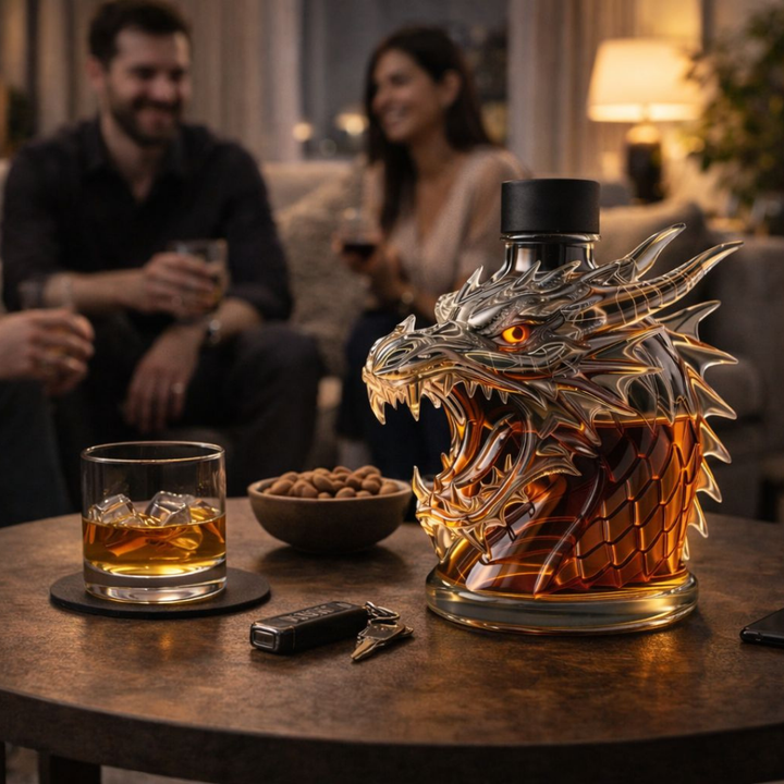 Whiskykaraffel – Drage-utgave