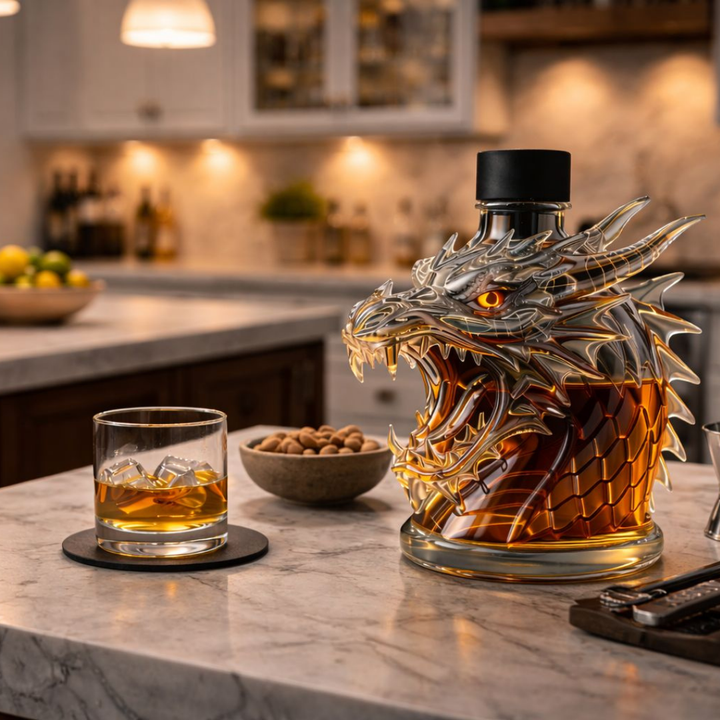 Whiskykaraffel – Drage-utgave