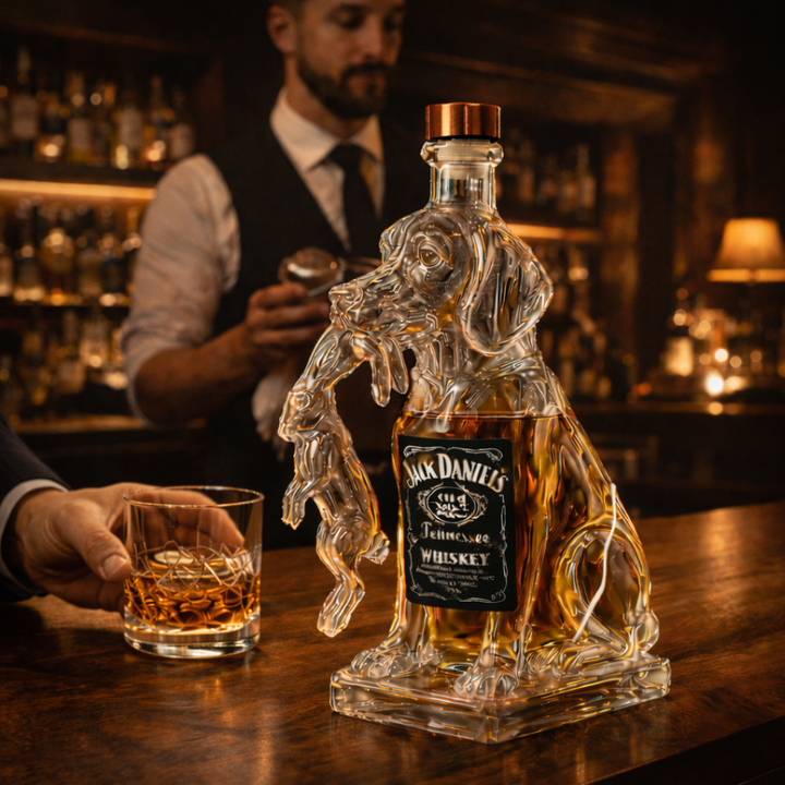 Whiskykaraffel – Hund-utgave