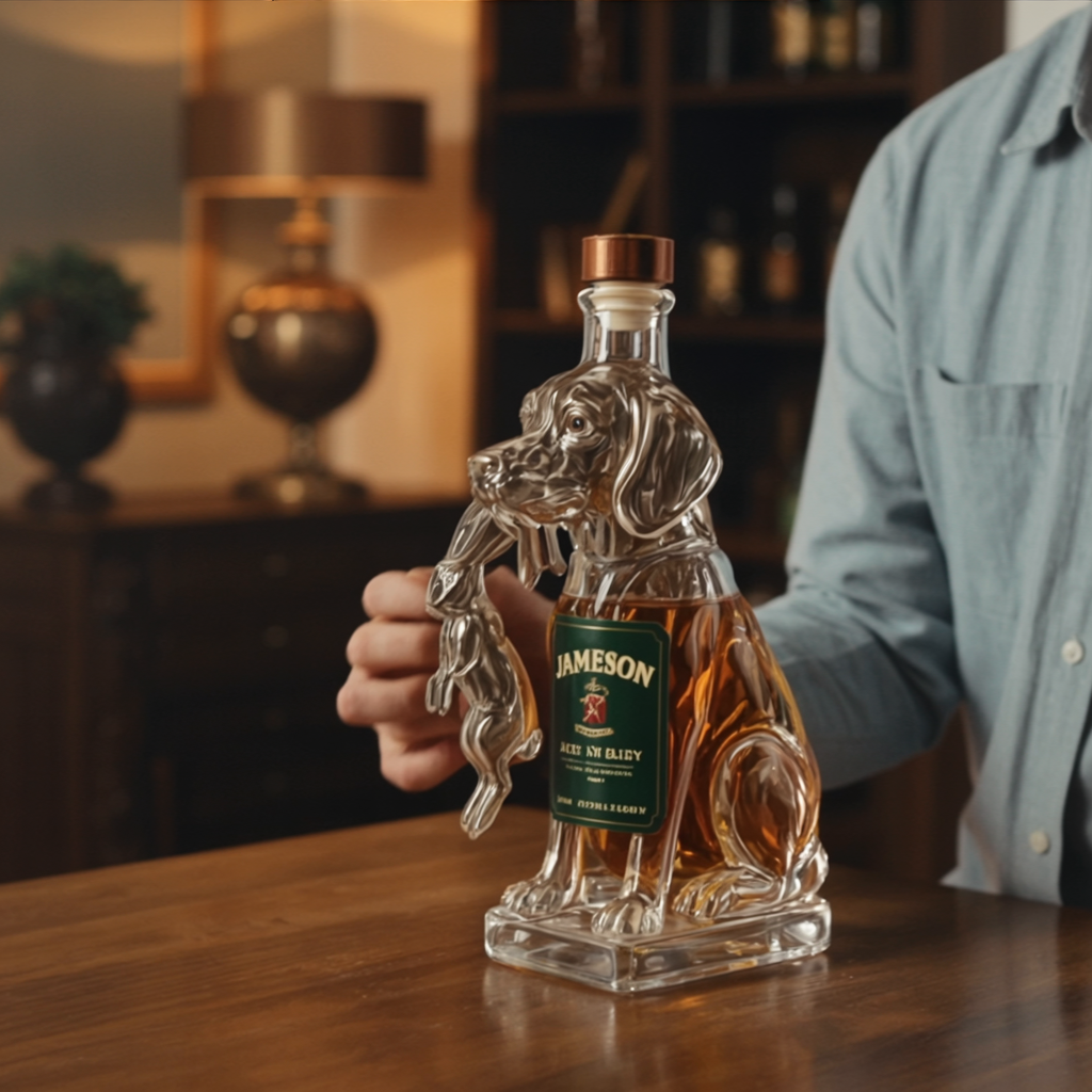 Whiskykaraffel – Hund-utgave