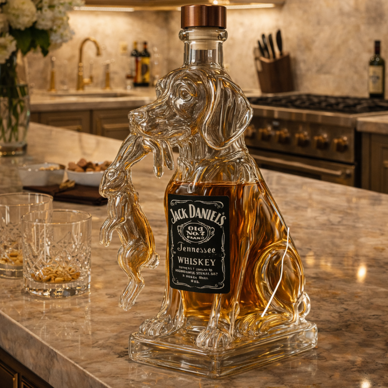 Whiskykaraffel – Hund-utgave