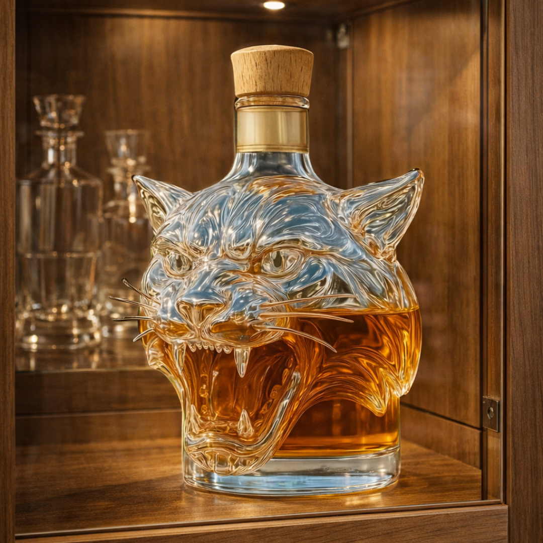 Whiskykaraffel – Tiger-utgave