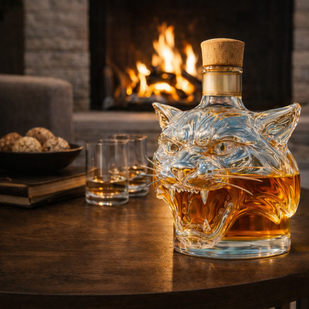 Whiskykaraffel – Tiger-utgave