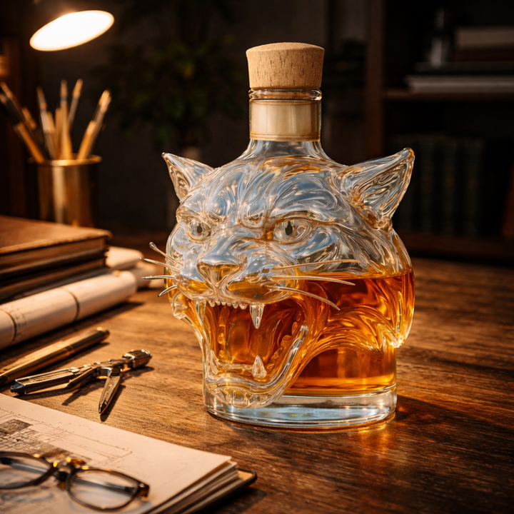Whiskykaraffel – Tiger-utgave