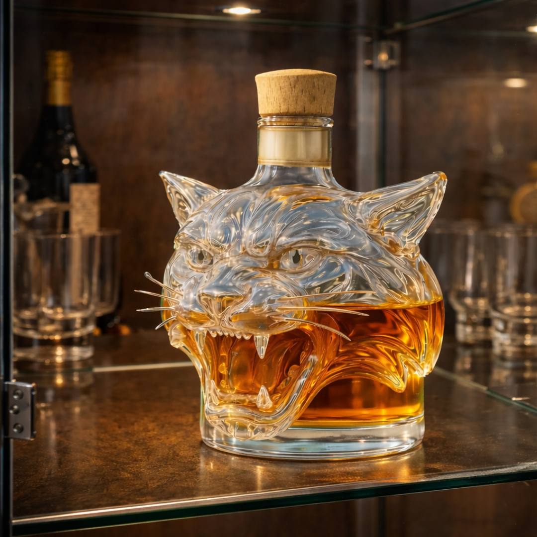 Whiskykaraffel – Tiger-utgave