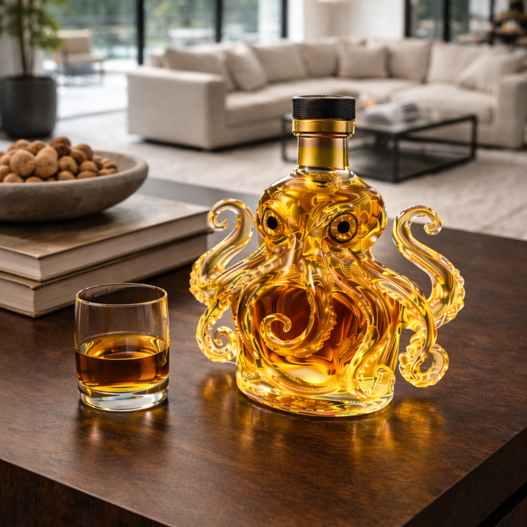 Whiskykaraffel – Blekksprut-utgave