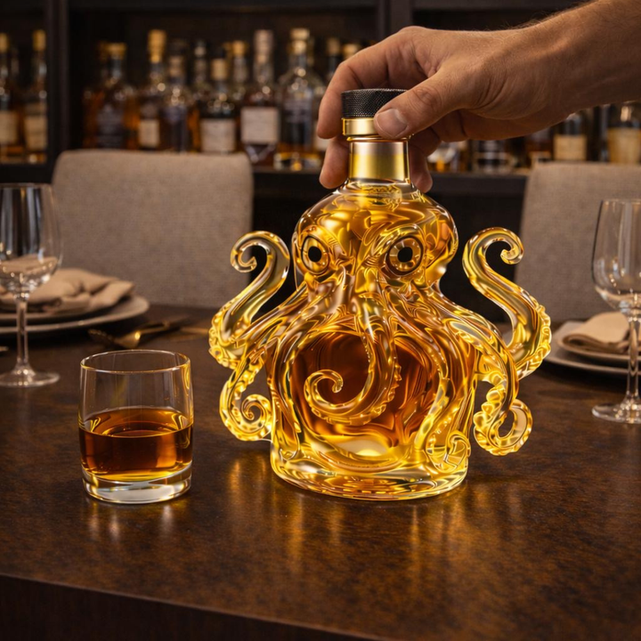 Whiskykaraffel – Blekksprut-utgave