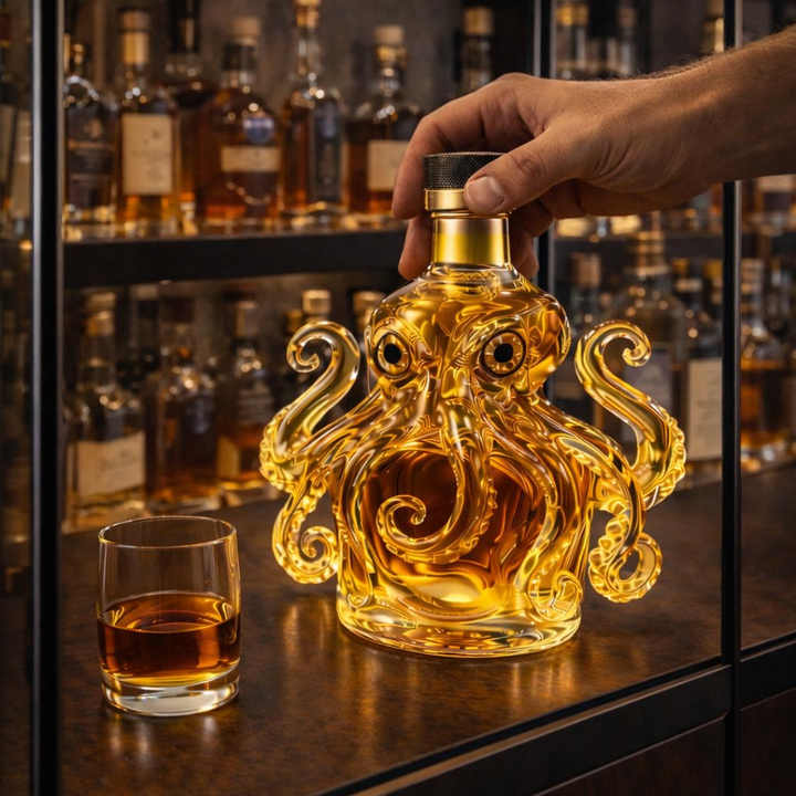 Whiskykaraffel – Blekksprut-utgave