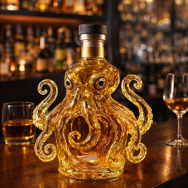 Whiskykaraffel – Blekksprut-utgave