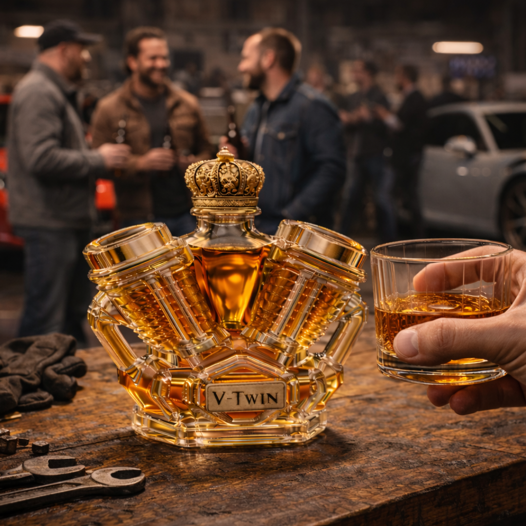 Whiskykaraffel – V-Twin-utgave