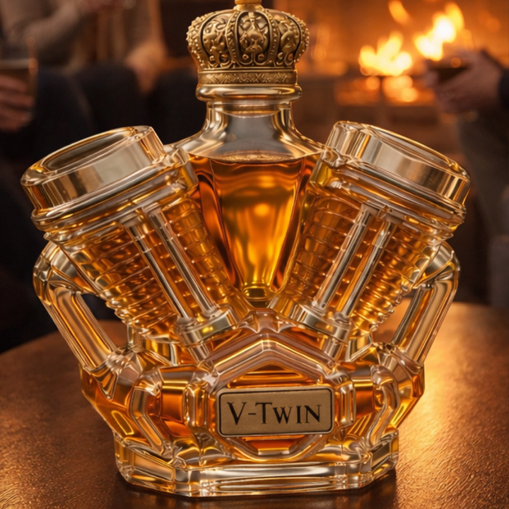 Whiskykaraffel – V-Twin-utgave