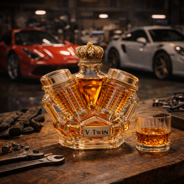 Whiskykaraffel – V-Twin-utgave