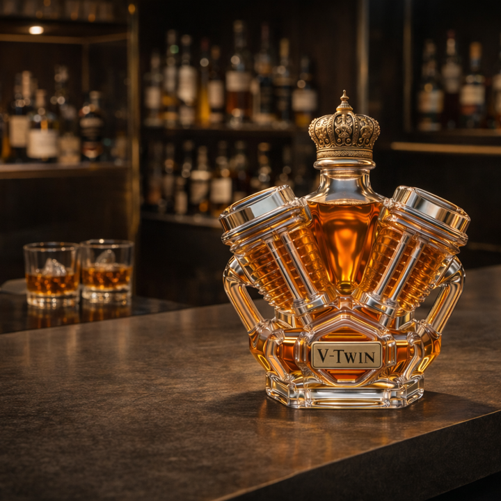 Whiskykaraffel – V-Twin-utgave