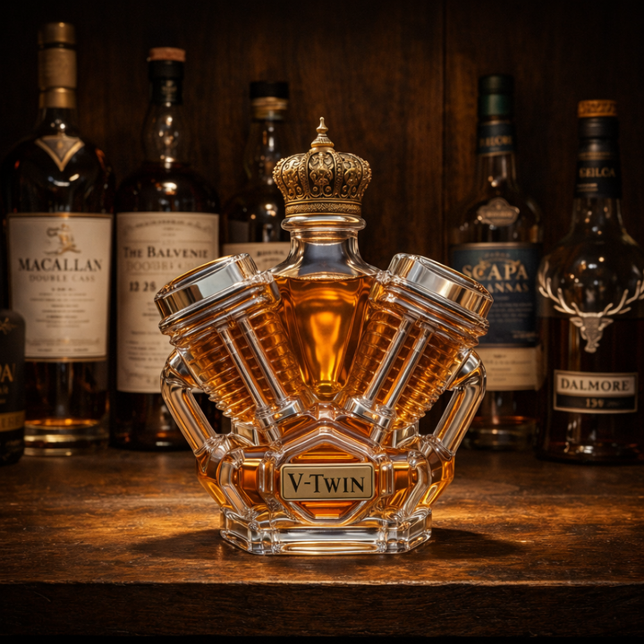 Whiskykaraffel – V-Twin-utgave