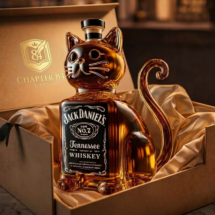 Whiskykaraffel – Katt-utgave