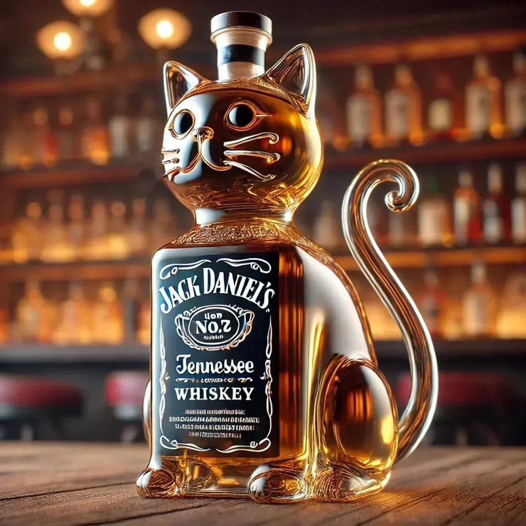Whiskykaraffel – Katt-utgave