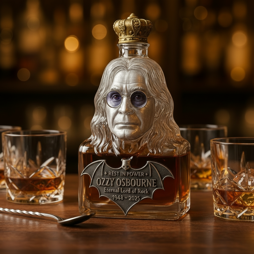 Whiskykaraffel – Ozzy hyllestutgave