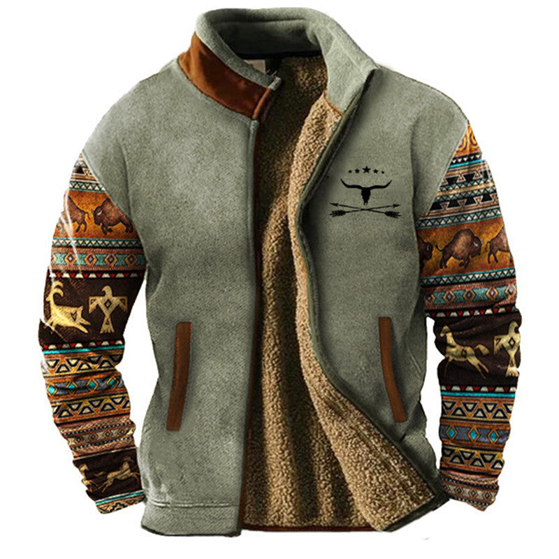 Buffalo™ | Casaco casual de lã com forro térmico
